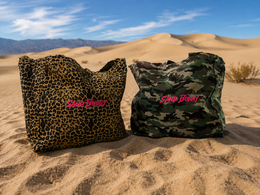Green Camo tote