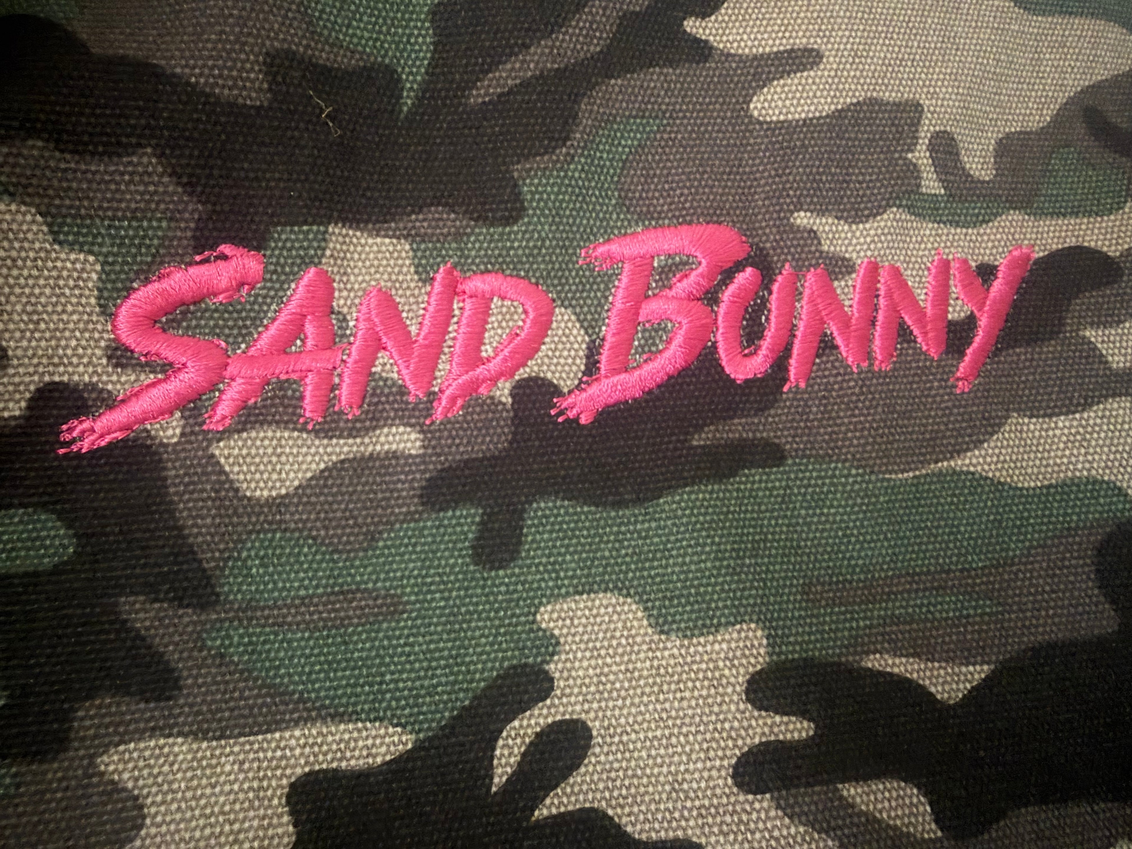 Green Camo tote