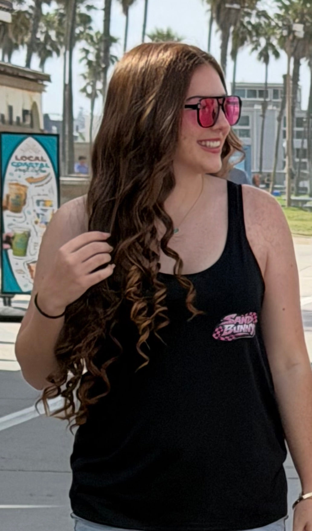 OG SandBunny Flowy Tank